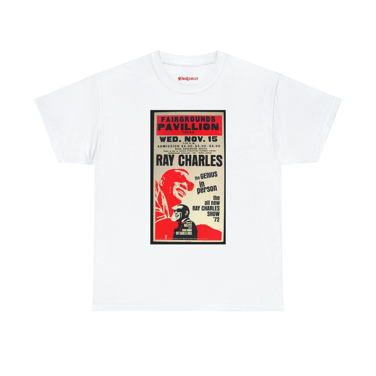 Ray Charles | T-shirt | Music | Unisex