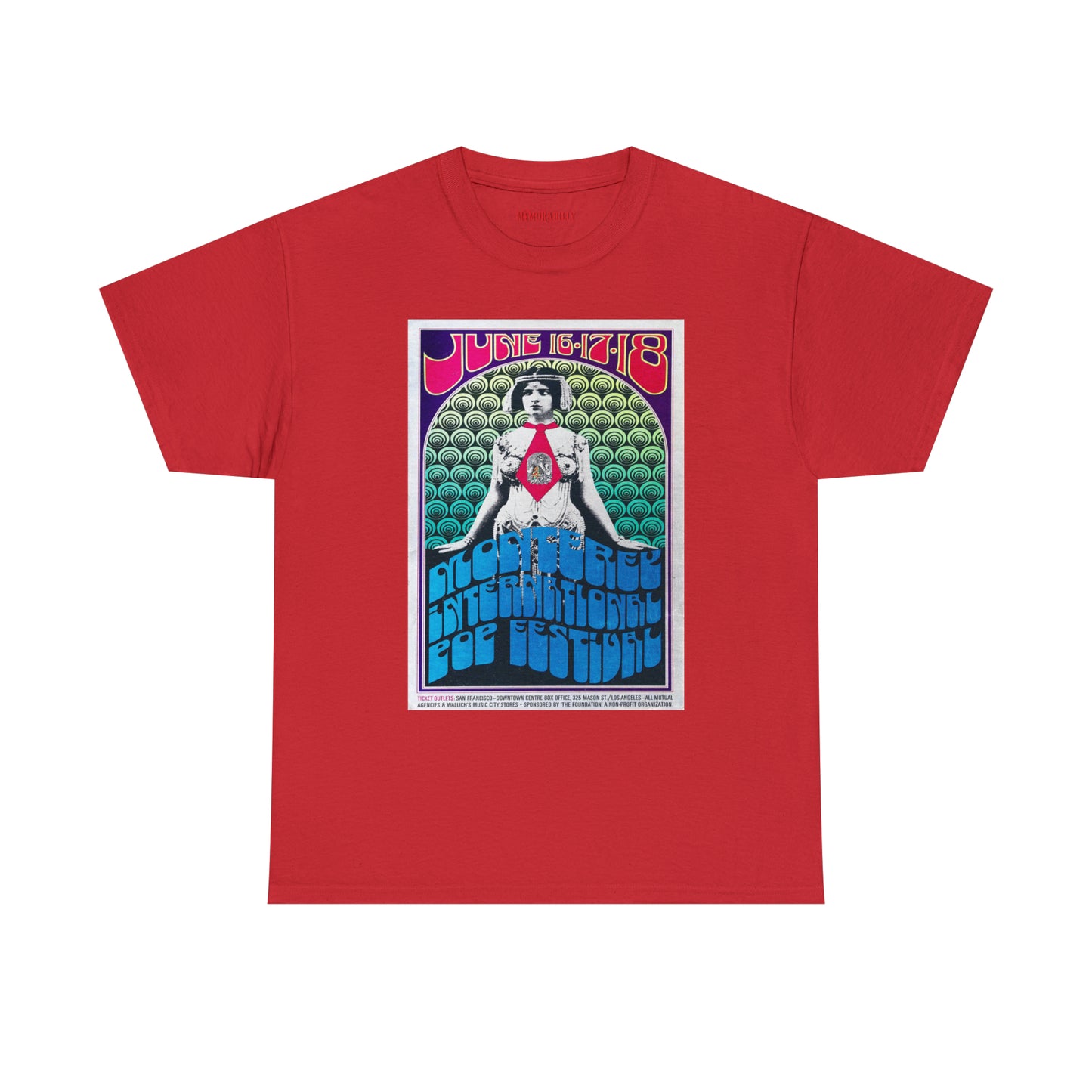 Monterey International Pop Festival | T-shirt | Music | Unisex