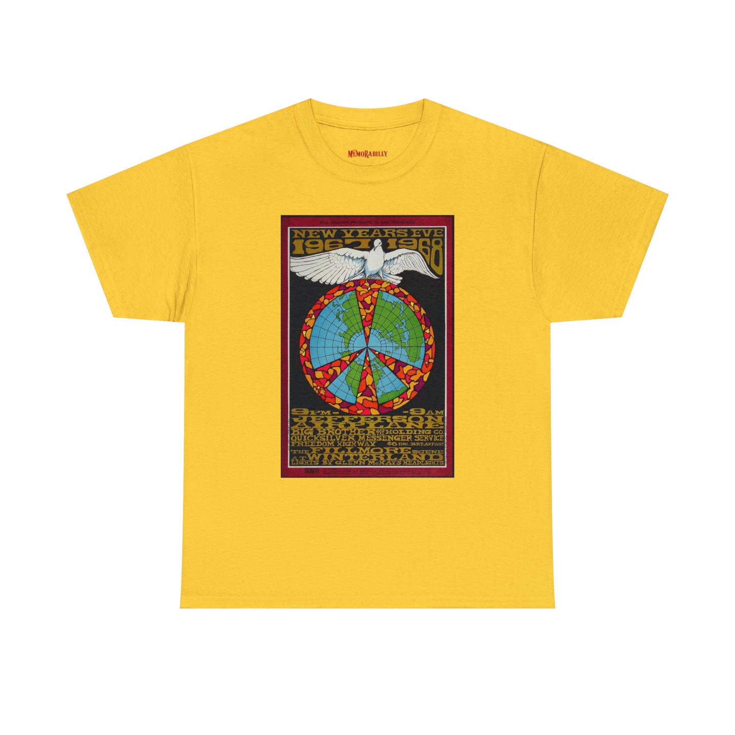 New Years Eve '67 '68 Concert | T-shirt | Music | Unisex